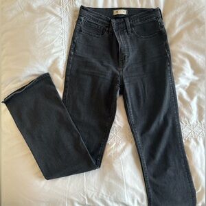 Skinny Flare Jeans in Bellhaven Wash: Slit-Hem Edition